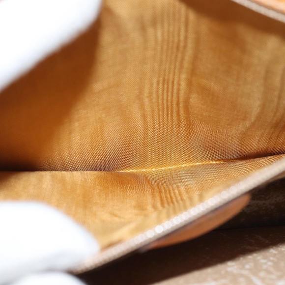 CELINE Macadam Canvas Hand Bag Beige Auth 82559 - Picture 11 of 16